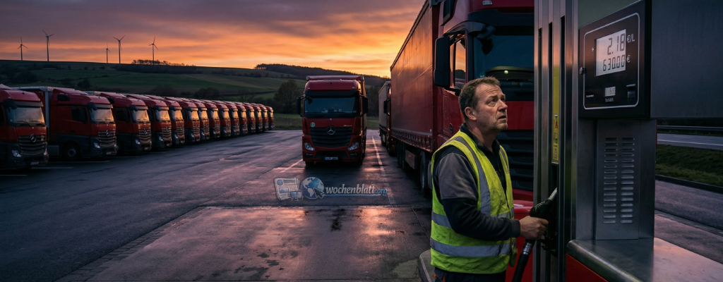 Logistik am Limit: Wenn der Dieselpreis die Existenz auffrisst